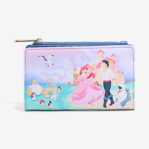 Loungefly Disney The Little Mermaid Beach Portrait Mini Backpack & Wallet main image 8
